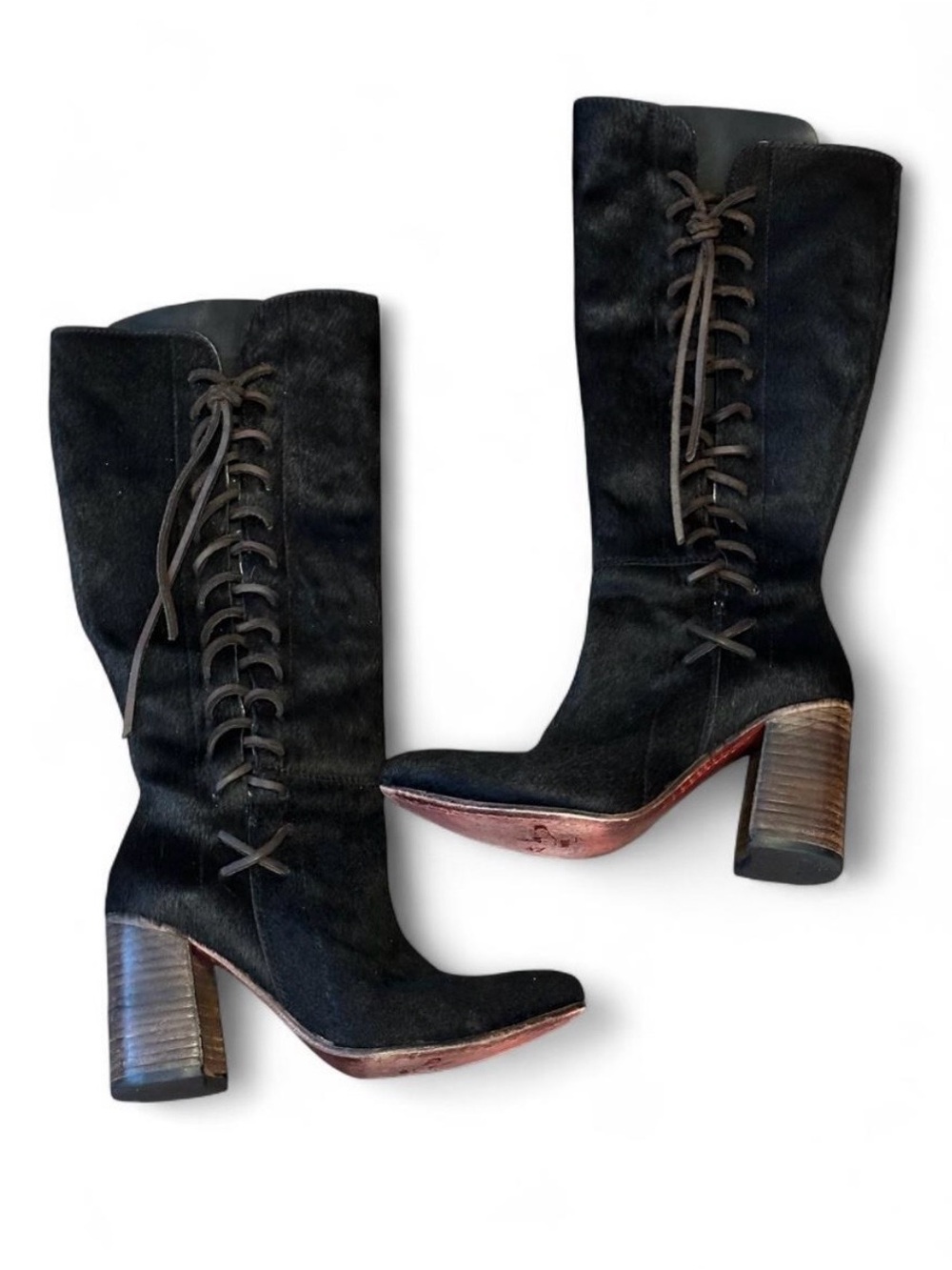 FREEBIRD Joaquin size 7 Hair-on-Hide (fur) Boots *no dust bags/box included*
